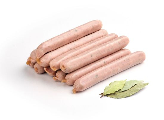 Kiełbaski białe z indyka